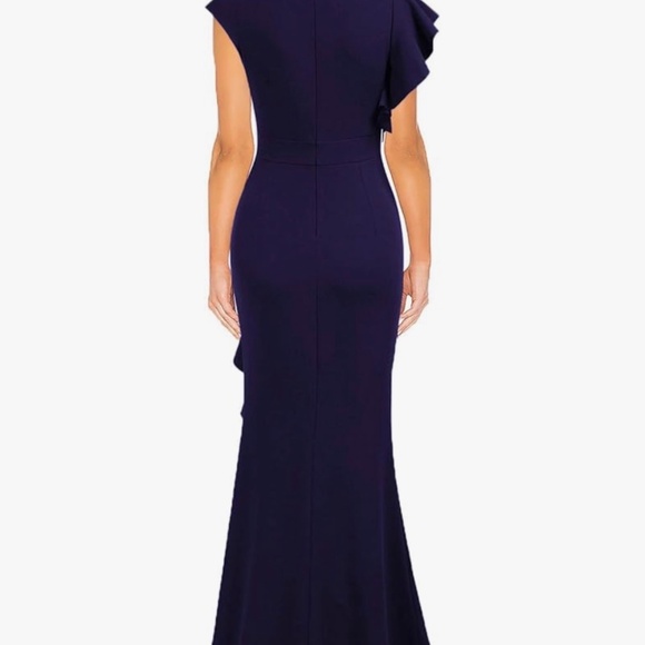 Women's Split Bodycon Mermaid Evening Cocktail Long Dress - Picture 2 of 2